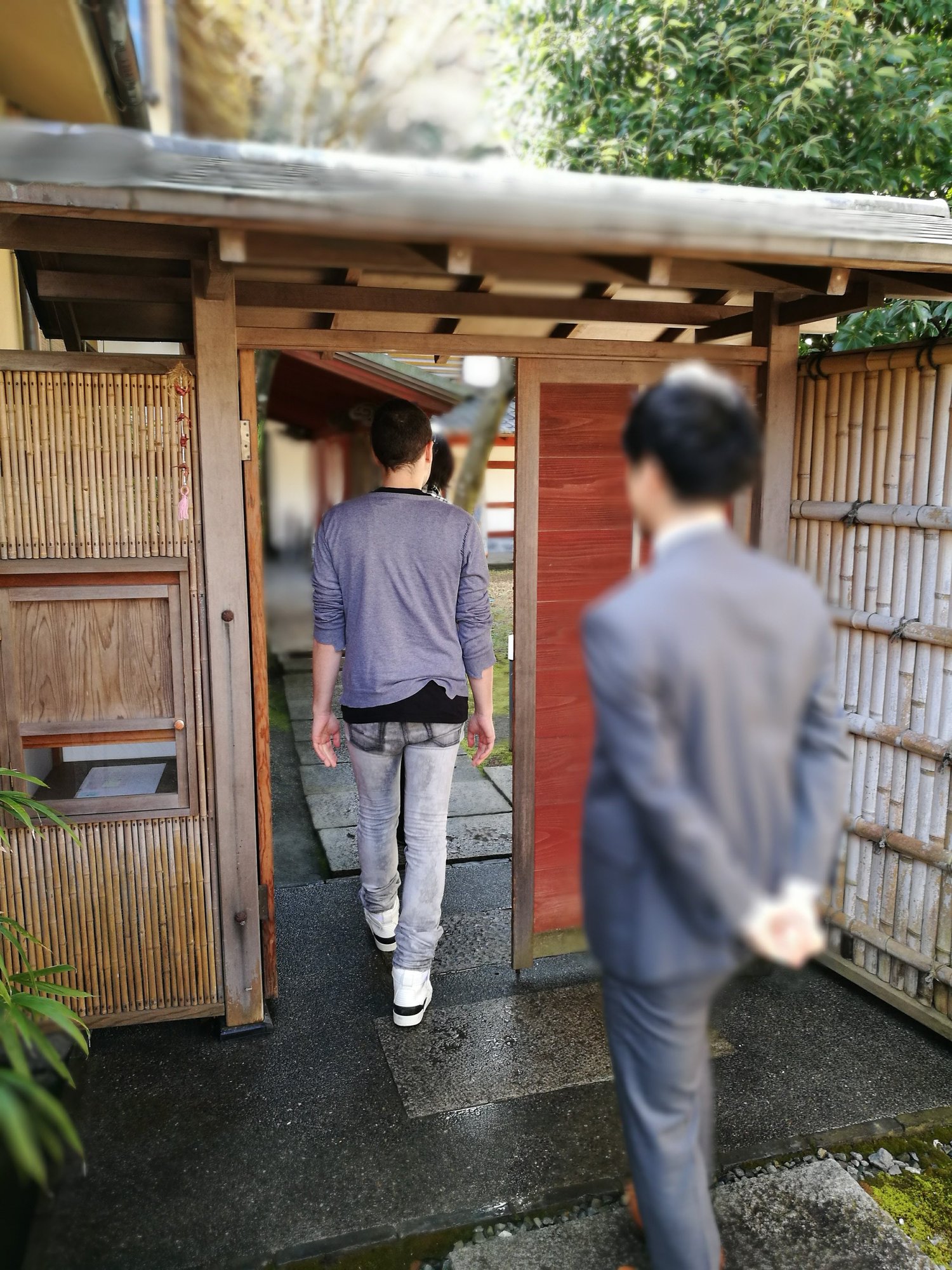 山田家の門