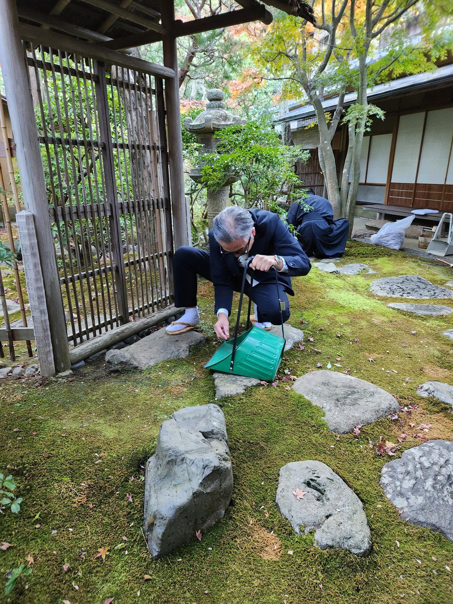 庭と露地の石